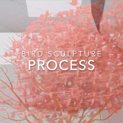 Bird Sculpture - Process