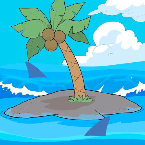 Crooked Palm Tree #2806