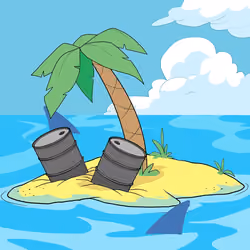 Crooked Palm Tree #2614