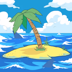 Crooked Palm Tree #2168