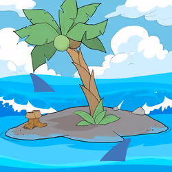 Crooked Palm Tree #1346
