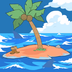 Crooked Palm Tree #1411
