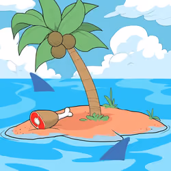 Crooked Palm Tree #1409