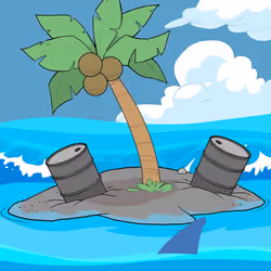 Crooked Palm Tree #1732