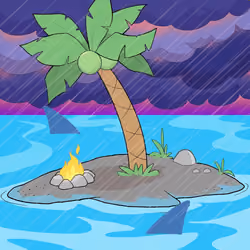 Crooked Palm Tree #1863