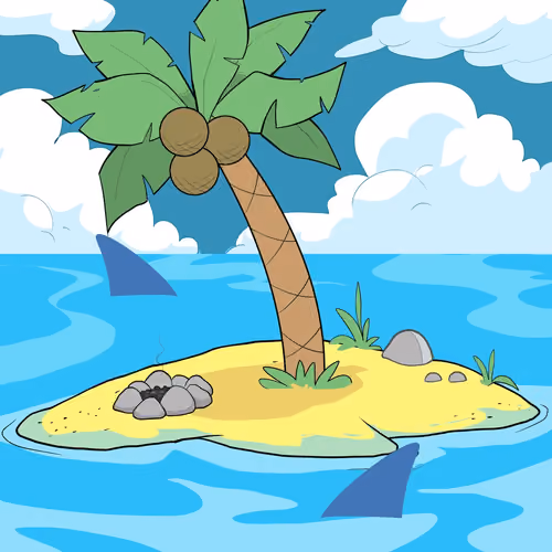 Crooked Palm Tree #709