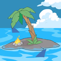 Crooked Palm Tree #470