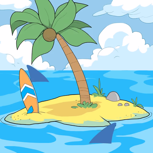 Crooked Palm Tree #90