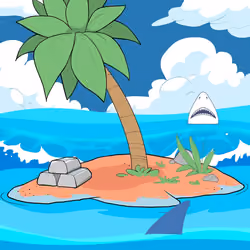 Crooked Palm Tree #231