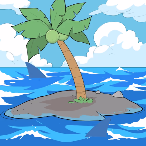 Crooked Palm Tree #2377