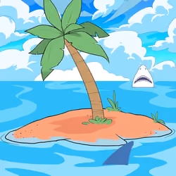 Crooked Palm Tree #906