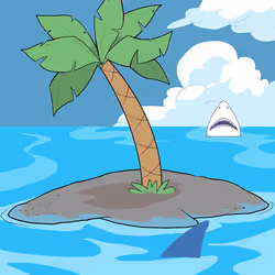 Crooked Palm Tree #2880