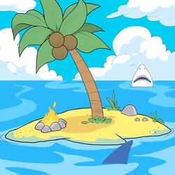 Crooked Palm Tree #1858