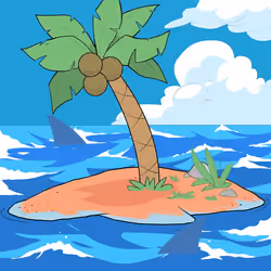 Crooked Palm Tree #2768