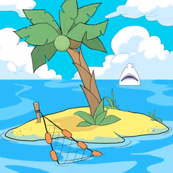 Crooked Palm Tree #2538