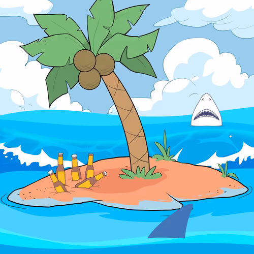 Crooked Palm Tree #3159
