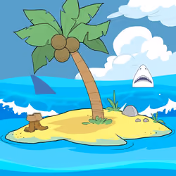 Crooked Palm Tree #1865