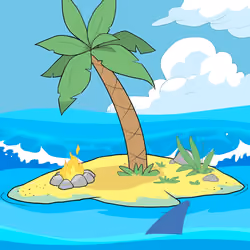 Crooked Palm Tree #2598