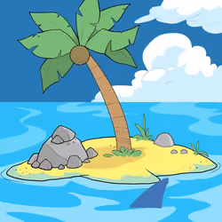 Crooked Palm Tree #2533