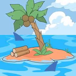 Crooked Palm Tree #2138