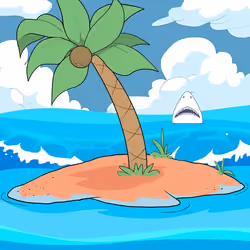 Crooked Palm Tree #2302