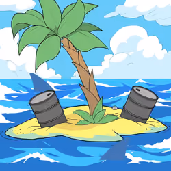 Crooked Palm Tree #3208