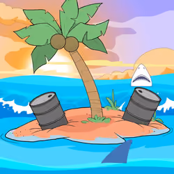Crooked Palm Tree #2201