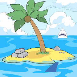 Crooked Palm Tree #989