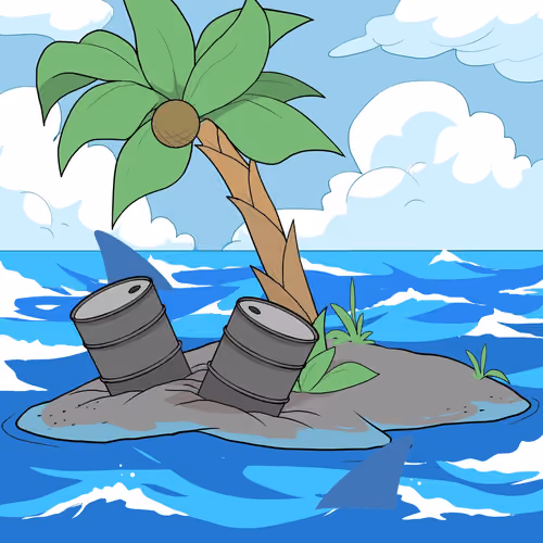 Crooked Palm Tree #2644