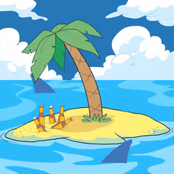 Crooked Palm Tree #1366