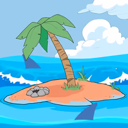 Crooked Palm Tree #2202