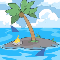 Crooked Palm Tree #2579