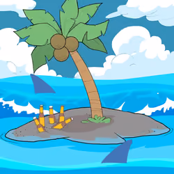 Crooked Palm Tree #1270