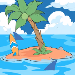 Crooked Palm Tree #1860