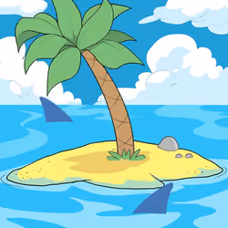 Crooked Palm Tree #761