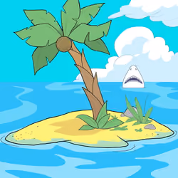 Crooked Palm Tree #2280
