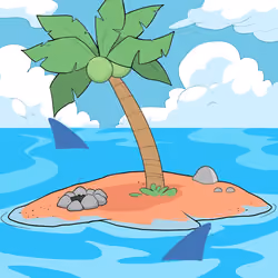 Crooked Palm Tree #2166