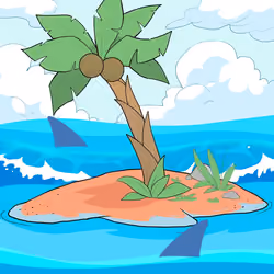 Crooked Palm Tree #1849
