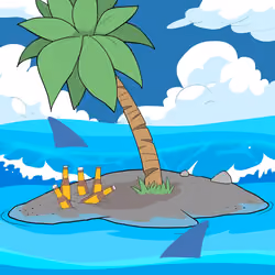 Crooked Palm Tree #1908