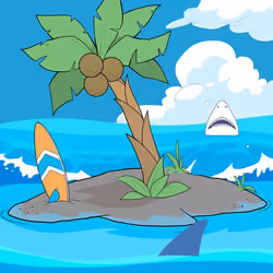 Crooked Palm Tree #2615