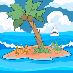 Crooked Palm Tree #829