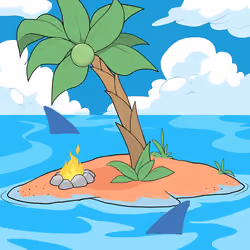 Crooked Palm Tree #2758