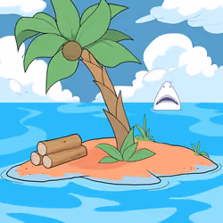 Crooked Palm Tree #216