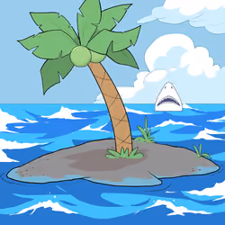 Crooked Palm Tree #2269