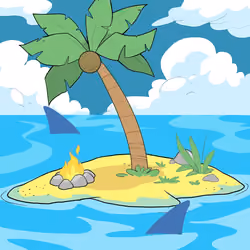 Crooked Palm Tree #2429