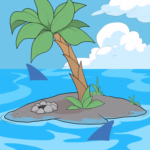 Crooked Palm Tree #2701