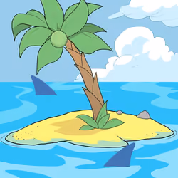 Crooked Palm Tree #1116