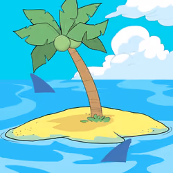 Crooked Palm Tree #179