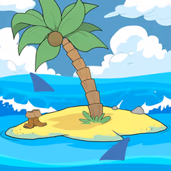 Crooked Palm Tree #2740