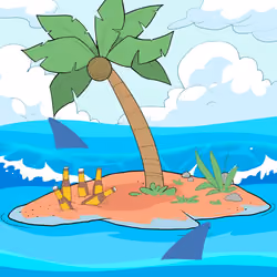 Crooked Palm Tree #2733